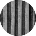 thumbnail image 1 of Ahgly Company Indoor Round Abstract Gray Modern Area Rugs, 7' Round, 1 of 4
