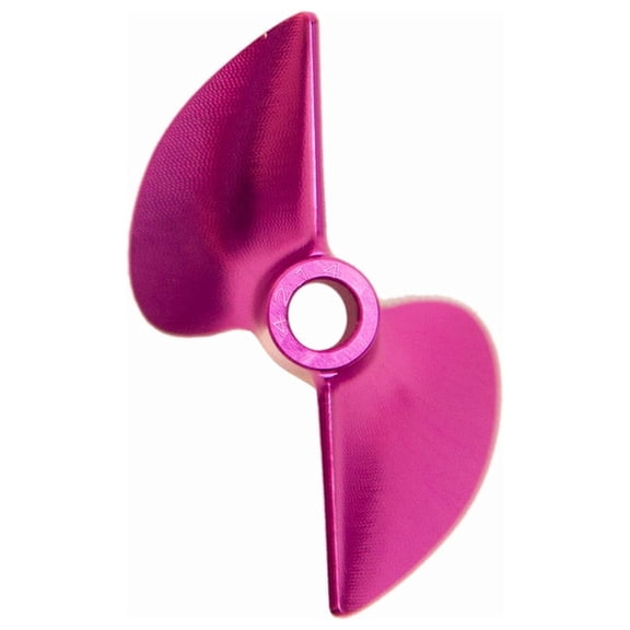 CNC Propeller Rc Boat 42mm Traxxas Spartan M41 Proboat Veles 29 and others 1.4pitch 3/16 bore 4214 Purple prop (LH)