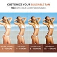 thumbnail image 2 of Gotas autobronceadoras Glossiva Sunless Tan 30 ml para rostro y cuerpo, 2 of 7