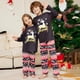 thumbnail image 3 of Pijamas estampados navideños para padres e hijos, conjunto de ropa de noche de manga larga con cuello redondo, ropa europea y americana para el hogar, novedad, 3 of 3