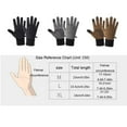 thumbnail image 5 of Winter Thermal Gloves Touch Screen Men Women Warm Windproof Hand Warmer Waterproof Sports Mittens Outdoor Driving Cycling Gray XL, 5 of 10