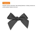 thumbnail image 4 of Uxcell 50Pcs Mini Ribbon Bow Mini Fabric Satin Ribbon Flower Bows Craft DIY Sewing Wedding Birthday Party Black, 4 of 6