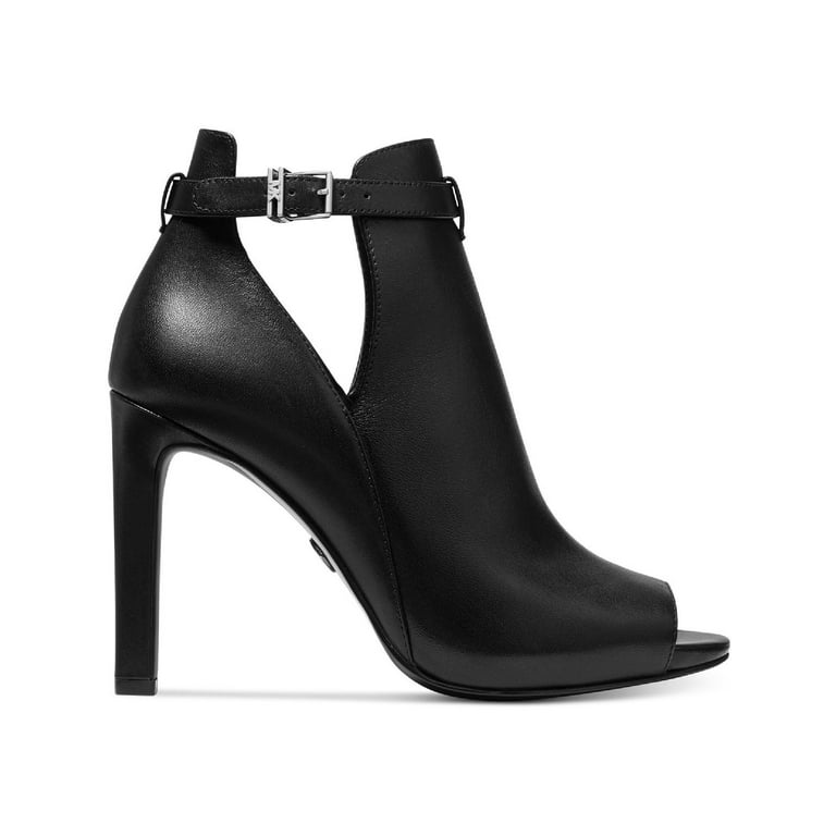 MICHAEL Michael Kors Lawson Women s Leather Peep Toe Ankle Wrap