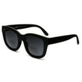 thumbnail image 2 of Bi-Focal Sun Readers Round Marlene Dietrich Sunglasses Matte Black - 1.5 / Black, 2 of 4