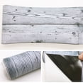 thumbnail image 2 of Ruiboury 2PCSSelf-adhesive Wood Grain Baseboard Wall Transmission Floor Stickers Corner PVC Waterproof Waist Line Tile Transmission Floor Decals, 2 of 9