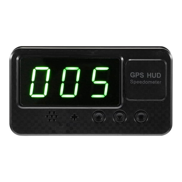 Digital Gps Car Velocímetro Universal Car Front Hud Head-Up Display Con Sobrevelocidad Fatiga Alerta De Conducción Mph Km/H Usb Plug And Play Para Automóviles Camiones Autobús,C60S Speravity VI004374-00