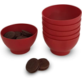 thumbnail image 2 of KIT POCILLOS P/POSTRE 6 PZAS 300 ML ROJO BOLD PATZU COZA 99189/4465, 2 of 3