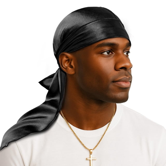 Silk Durag YFONG 22 Momme Mulberry Silk para hombre y mujer