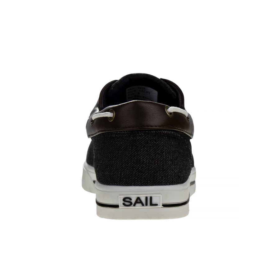 Sail Men'S Sip, On Boat Shoes, Black, 9