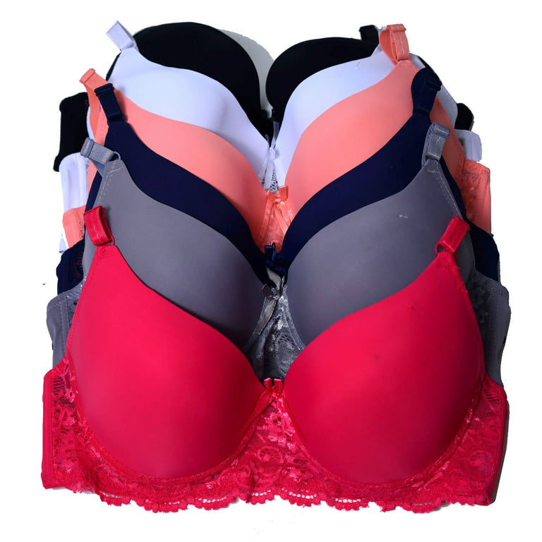 Women Bras 6 pack of Bra B cup C cup D cup DD cup DDD cup Size 40D
