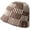 Coffee, variant on CoCopeaunts Plaid Beanies Hat Two-Colors Fashion All-Match Street Women Knitted Cap Autumn Winter Warm Thick Bucket Hats for Men