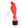 thumbnail image 2 of Electric Red Flame Light Simulated Campfire Light Fake Flame Lamp Effect Decor, 2 of 17