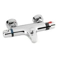 thumbnail image 1 of Shower Faucet, Built In Anti-Scald Device Thermostatic Shower Faucet Thermostatic Mixing Valve, For Kitchen Bathroom, 1 of 8