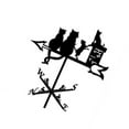 thumbnail image 1 of Xingzhi Practical Weather Vane Farm Garden Stake Yard Decor 55cm Tall Ornament Cat, 1 of 9