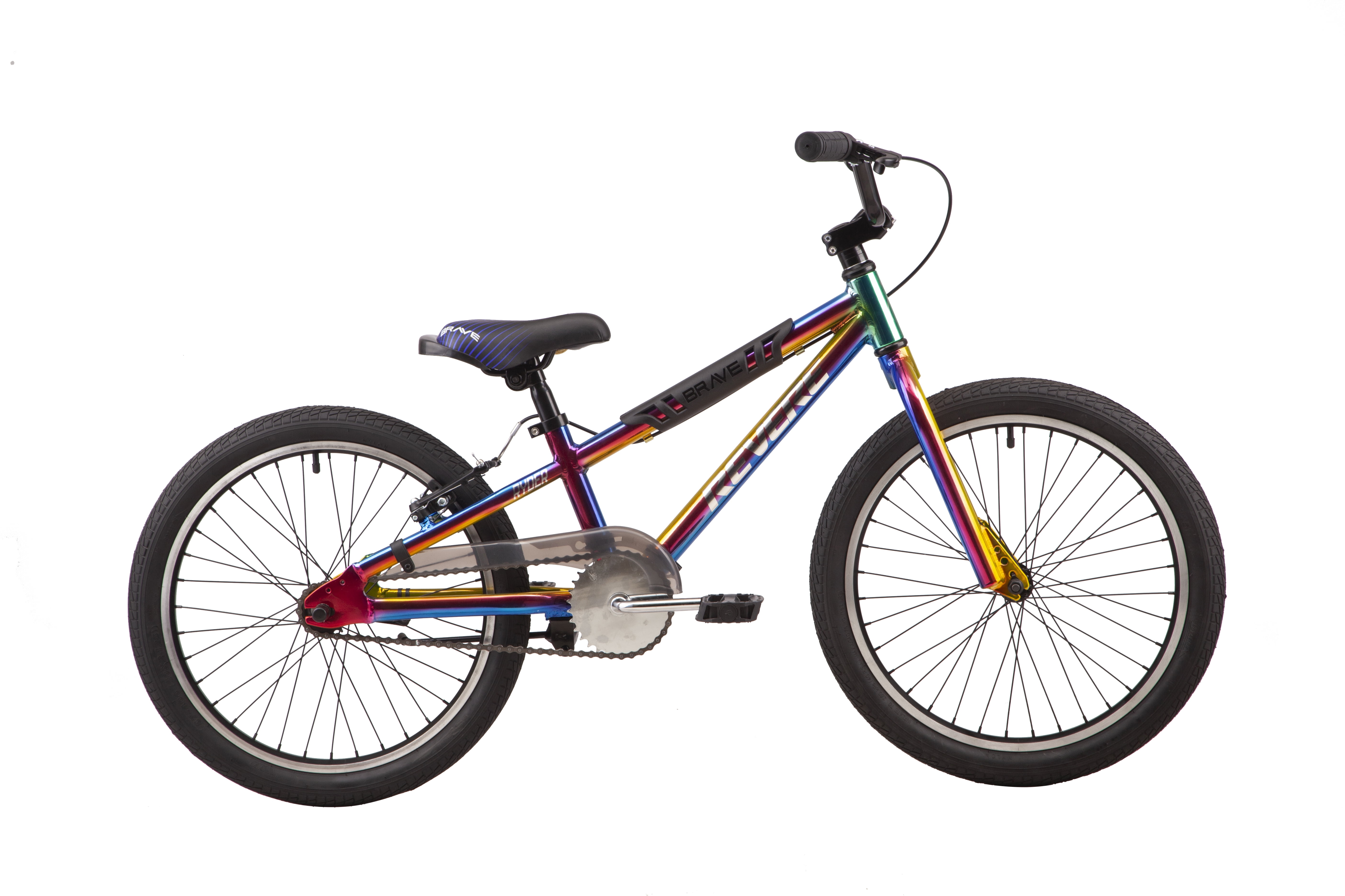 Lightweight Aluminum Frame and Fork. Brave BMX Freestyle 20" Kids Bicycle 