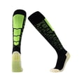 thumbnail image 4 of Calcetines deportivos de fútbol hasta la rodilla, calcetines largos de tubo, calcetines deportivos de fútbol Negro y verde, 4 of 9