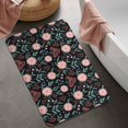 thumbnail image 2 of Pioneer Flower Floral Print Pattern Bathroom Rugs Mat, Non Slip Microfiber Bathroom Rug with Rubber Backing, Soft Mats for Bathroom Floor Tub Shower, 20"x32", 2 of 5