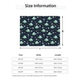 thumbnail image 5 of Yiaed Galaxy With Ufo Print Blanket Throw Blanket Soft Cozy Flannel Blanket for Home Bed Sofa Couch Chair-40"x30", 5 of 6