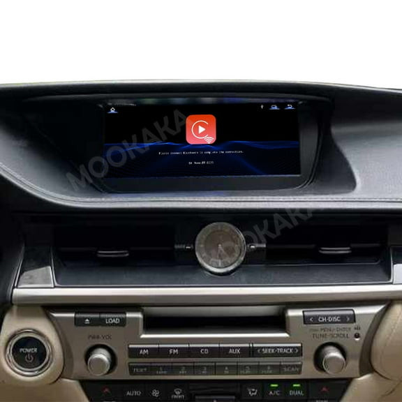 MOOKAKA 10.25 inch Linux Carplay Screen/Radio/Multimedia Player for Lexus ES 2013 2014 2015 2016 2017 2018 Universal Car Navigation/GPS Upgrade Headunit Display 1080P Touch Screen Replace System
