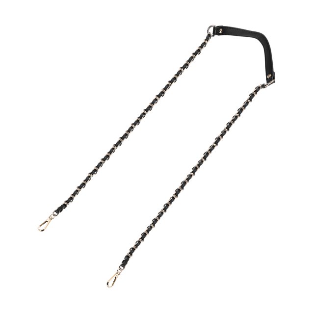 Correa de Candena para Bolso de Mujer, 51" Correas para Bolsos, Reemplazo Bolso Cadena para Monedero, Asas Hombro Cruz Cuerpo Reemplazo Correa, Negro Correa Oro Cadena Unique Bargains suministros para hacer bolsos