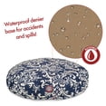 thumbnail image 4 of Majestic Pet | French Quarter Round Pet Bed For Dogs, Removable Cover, Navy Blue, Medium, 4 of 5