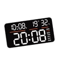 thumbnail image 1 of Elodie Alarm Clock Modern Temperature Detect Desk Clock for Living Room Hall Beside white light, 1 of 8