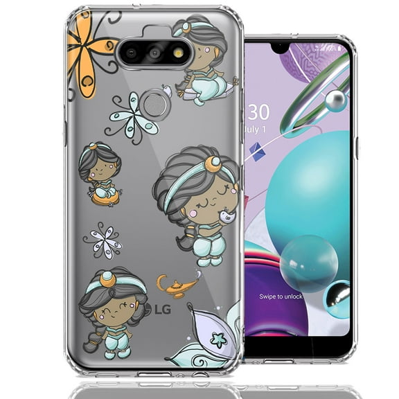 MUNDAZE For LG Aristo 5/K31/Fortune 3 Cute Princess Design Double Layer Phone Case Cover