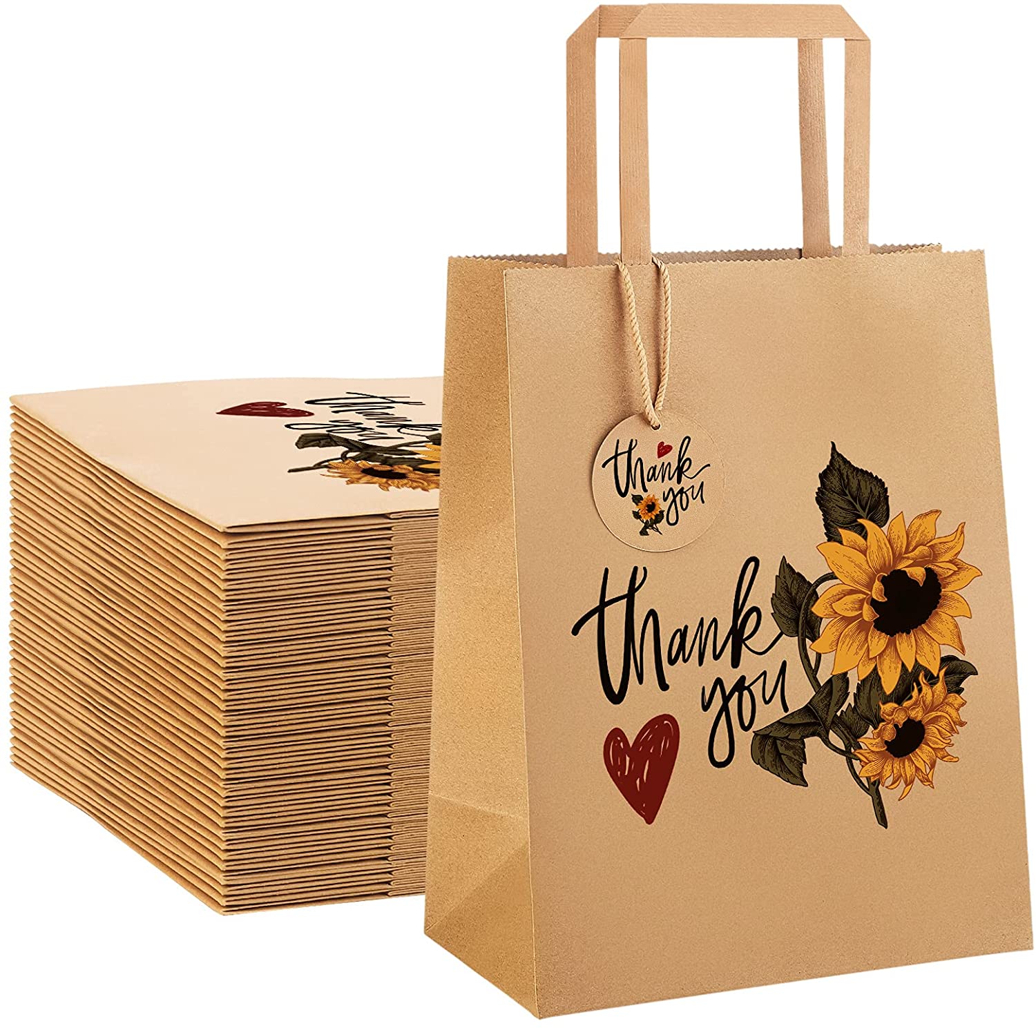 sunflower goodie bolsas