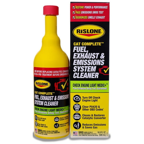 Rislone Fuel, Exhaust and Emissions System Cleaner and Additive 16.9 oz