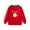 Red, variant on Ahuyic Toddler Kids Long Sleeved Crew Neck Blouse, Fall/Winter Warm Tops For Kids, Children's Santa Claus Snowflake Print Pullover Top For Boys And Girls Long Sleeved Casual Hoodie,1 Years