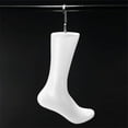 thumbnail image 3 of White Standing Mannequin with Hanging Hook Foot Model for Display - Left, 32x23cm (HxL), 3 of 6