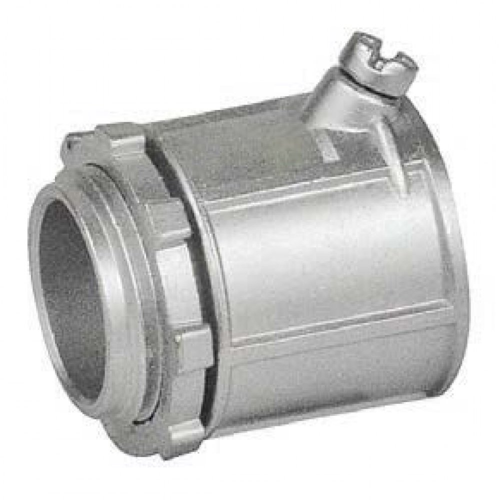 5 Pcs, 3/4 In. Set Screw Connector for Bx/Mc Cable Made From Cast Metal