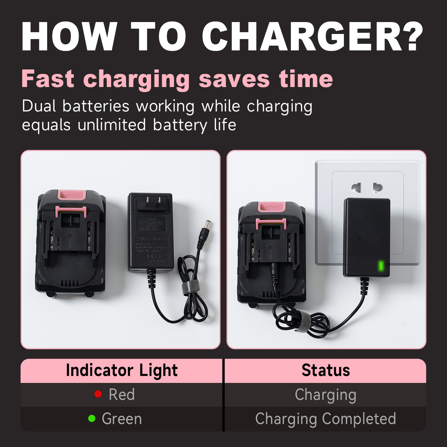 6 Inch Mini Cordless Electric Chainsaw Battery Powered,  For Wood/Trees Trimming