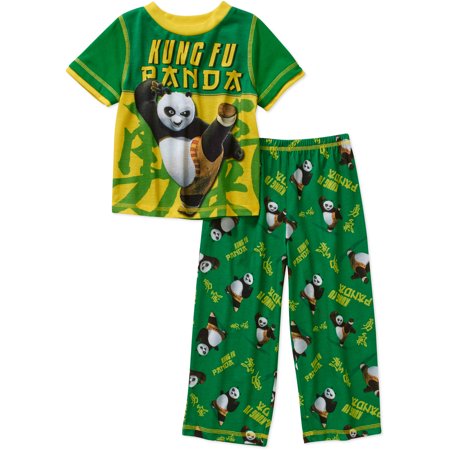 Kung Fu Panda Toddler Boy Short Sleeve Pajama Set - Walmart.com