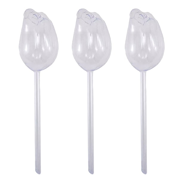 Bulbos de riego automático, globos de riego con forma de tulipán, dispositivos de riego automático para plantas de interior y exterior, jardinería doméstica.