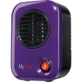 thumbnail image 1 of Lasko MyHeat 200W Personal Ceramic Heater - Purple, 1 of 9