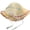 Beige, variant on Lynono Stylish Unisex Paper Straw Hat With Fashionable Color Ropes Outdoor Hat Perfect For Beach City Commute