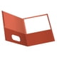 thumbnail image 1 of Oxford Earthwise By Oxford Carpetas De Doble Bolsillo Tamaño Carta, Color Rojo, 25 Por Caja (78511), 1 of 4
