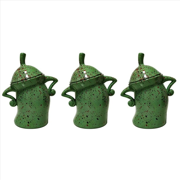3X Recipiente con Actitud, Divertidos Recipientes Herméticos para Almacenamiento de Cocina, Tanque de Almacenamiento de Alimentos con Tapa Hermética Verde