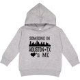 thumbnail image 2 of Inktastic Houston Texas Someone Loves Me Skyline Toddler Hoodie, 2 of 4