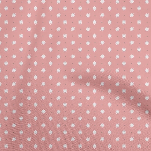 oneOone Polyester Spandex Light Pink Fabric Abstract Floral Craft Projects Decor Fabric Printed By The Yard 56 Inch Wide