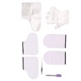 thumbnail image 2 of Gloves Socks Set, Skin Care Colorfast Wax Treatment Booties Set  For Female For Home, 2 of 8