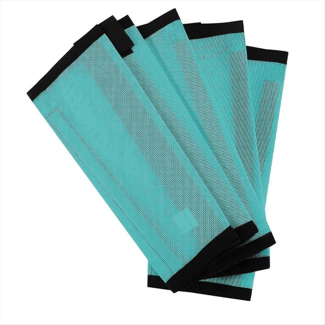 Botas Antimoscas para Caballos, Reutilizables para Caballos, Botas Antimoscas, Botas Antimoscas para Caballos, Minimiza la Fatiga Piernas y Reduce las Pisadas. Verde.