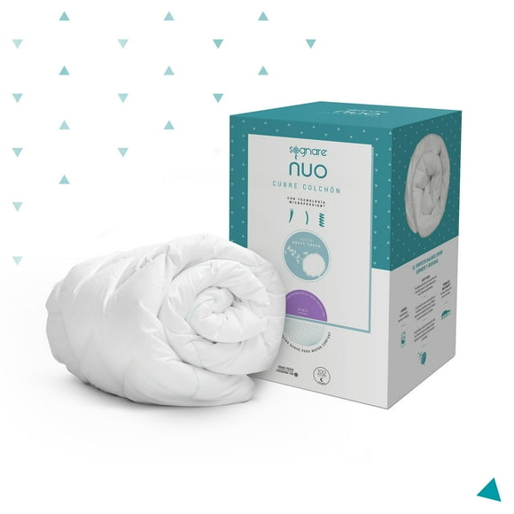 Cubre colchón Sognare Nuo King Size de microfibras de gel Hipoalergénico y Lavable