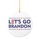 thumbnail image 1 of Adorno colgante – Adorno redondo Lets Go Brandon para decoración de puerta de ventana de árbol Tmvgtek Oficina Multiescena Multifunción, 1 of 9