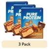(3 pack) Pure Protein Chocolate Salted Caramel Bar, 20g Protein, Low Sugar, Gluten Free, 1.76 oz, 4 Count