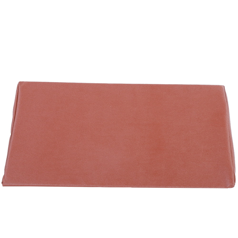 LHCER Soft Foam Cushion, Bed Wedge Pillow Leg Back Lumbar Support Cushions Waterproof PU Leather Cover, Support Cushion