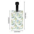 thumbnail image 4 of Luggage Tags for Suitcases, cute rainbow balloon RV Leather Bag Luggage Tags ID Label Tags Privacy Protection Travel Bag Labels, 4 of 6