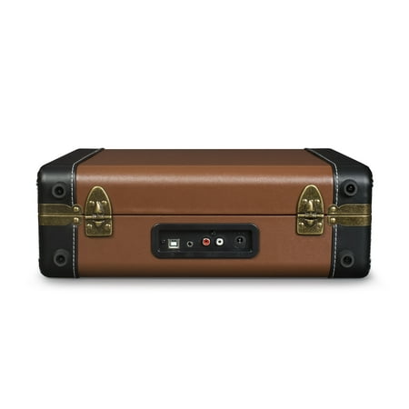 Crosley - Executive Hi-Res Bluetooth Portable Turntable - Brown