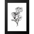 thumbnail image 2 of Paschke, Chris 17x24 Black Modern Framed Museum Art Print Titled - Line Echinacea III, 2 of 5